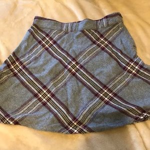 PLAID SKIRT